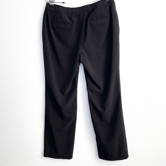 Weekend by Chico's Black Stretch Straight Leg Pants Size 1 Short Medium - Picture 5 of 6